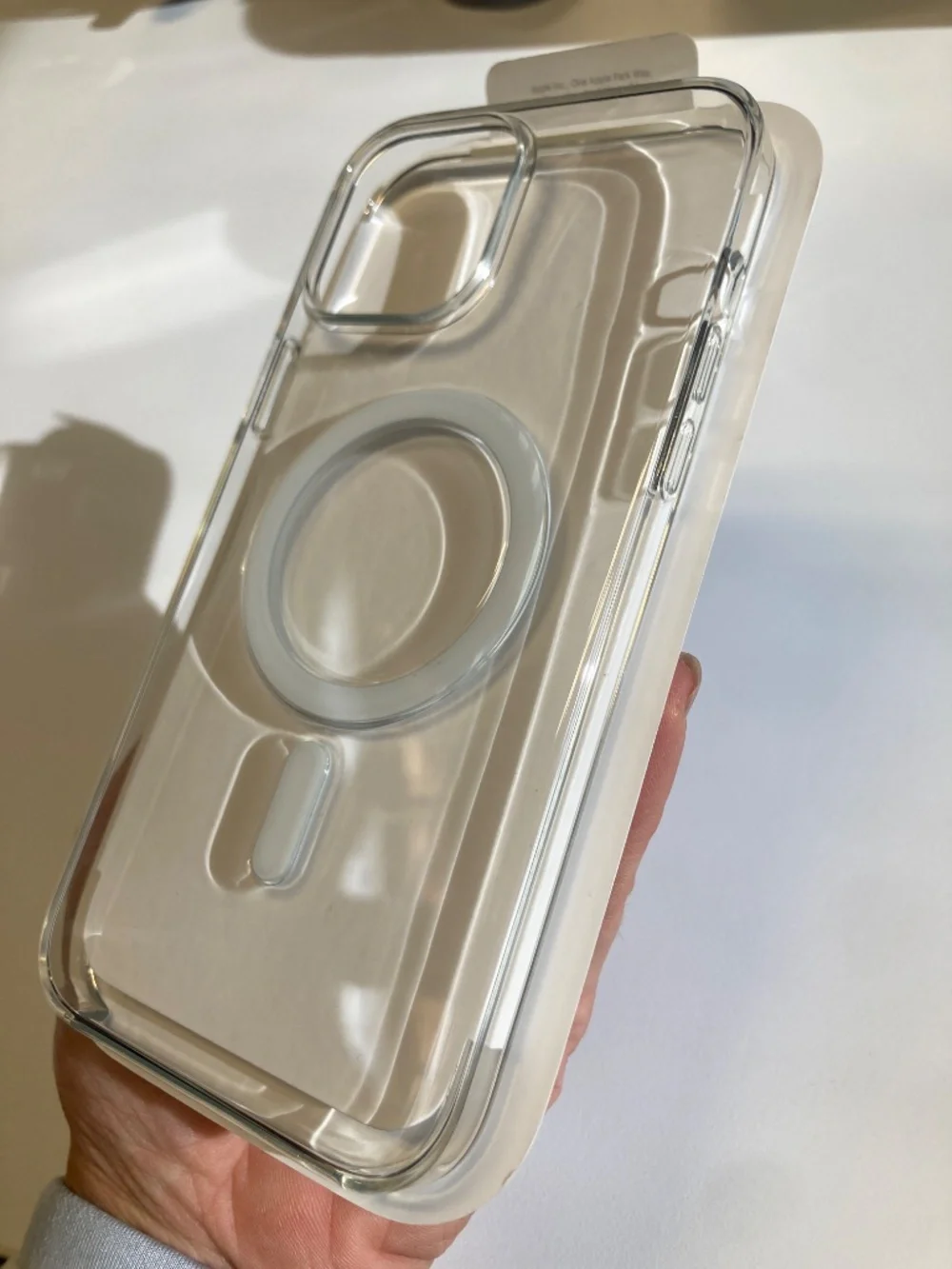 Brand new iPhone 13 Pro Max clear case MagSafe case